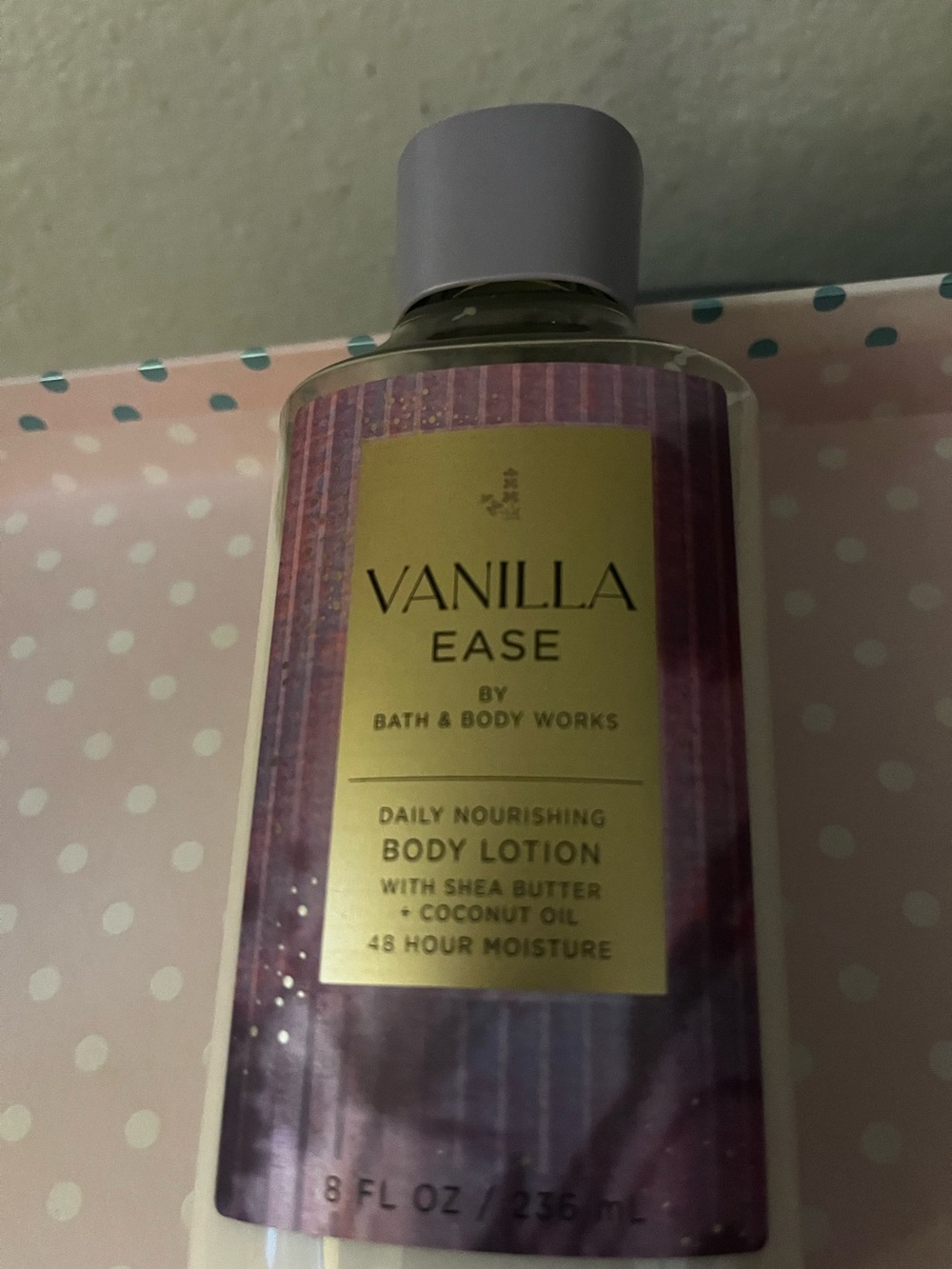 Bath & Body Works Vanilla Ease Body Lotion - Purple